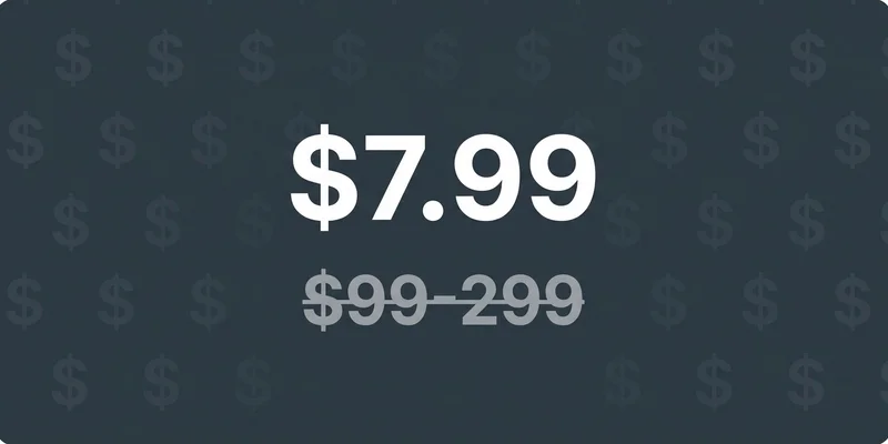 Stat card — Meta Ads scraper cost comparison